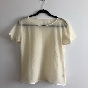 AMERICAN APPAREL Lace Top